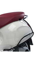 Accessories Rear Protector, Vespa Primavera/Sprint Rear Body Black