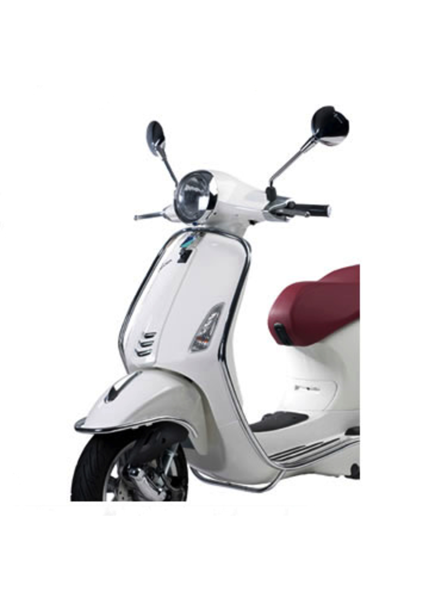 Accessories Chrome Front Protector, Vespa Primavera/Sprint Legshield