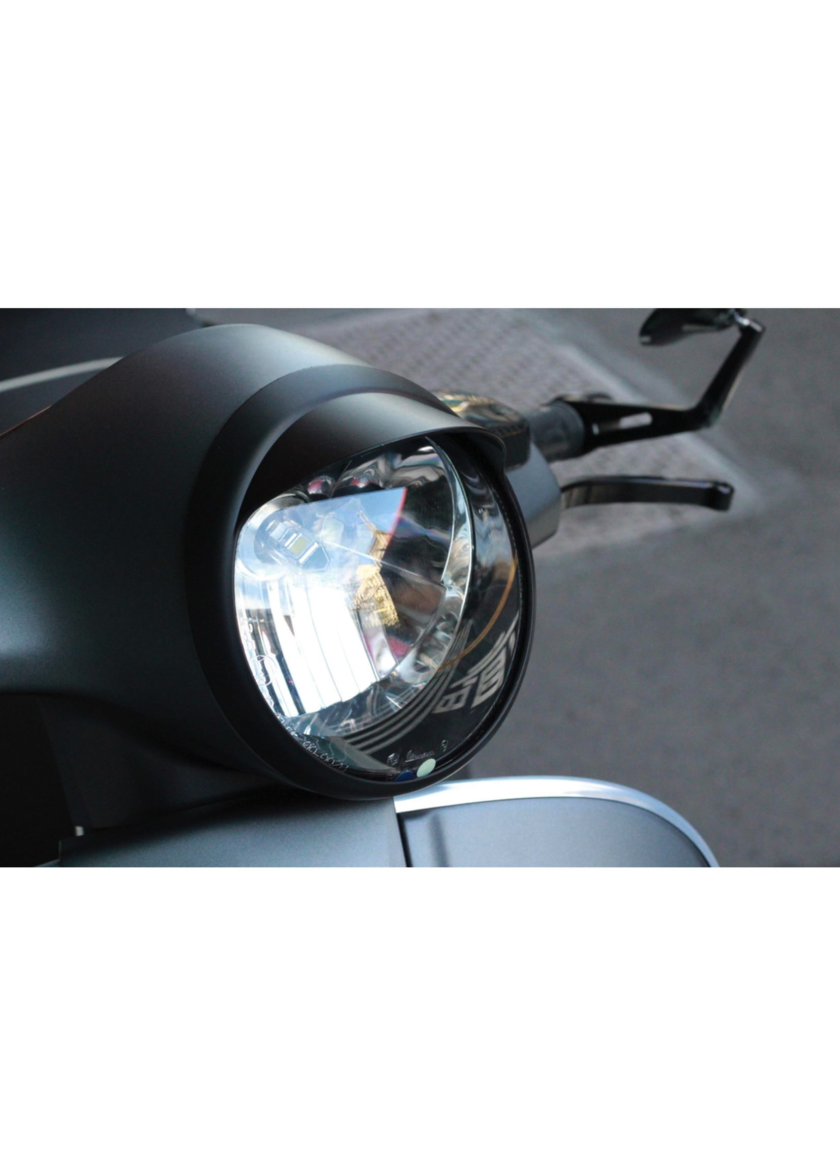 Accessories Headlamp Ring w/Visor, GTS Matt Black