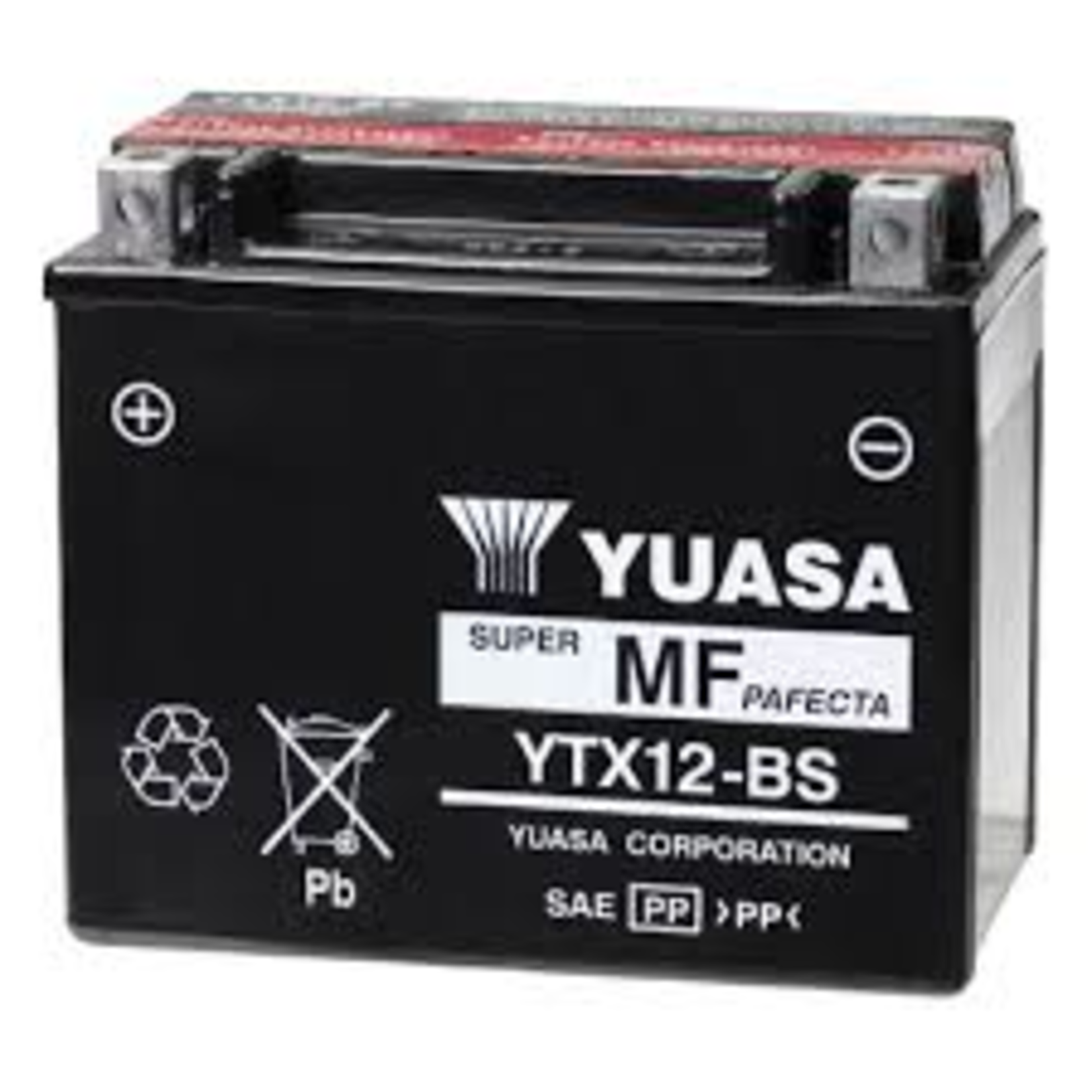 Parts Battery, YTX12-BS Sealed Maintenance Free