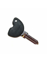 Parts Key Blank, Piaggio/Vespa Black (no Immobilizer)