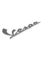 Parts Emblem, 'Vespa' For Front Legshield (W1B)