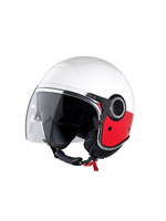 Apparel Helmet, Vespa VJ White/Red
