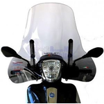 Accessories Windshield, Piaggio Liberty Tall Clear