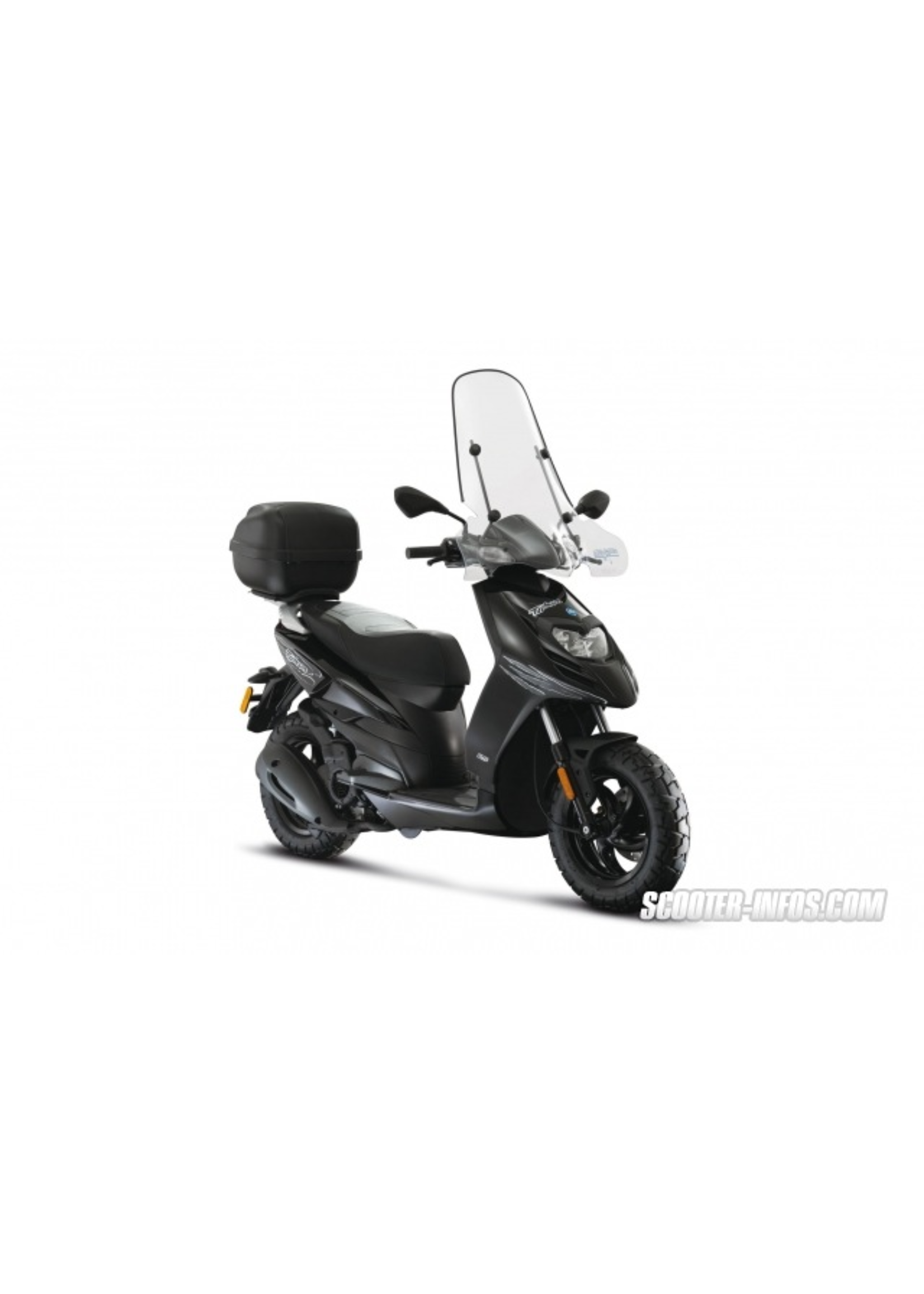 Accessories Top Case, Piaggio Typhoon Black
