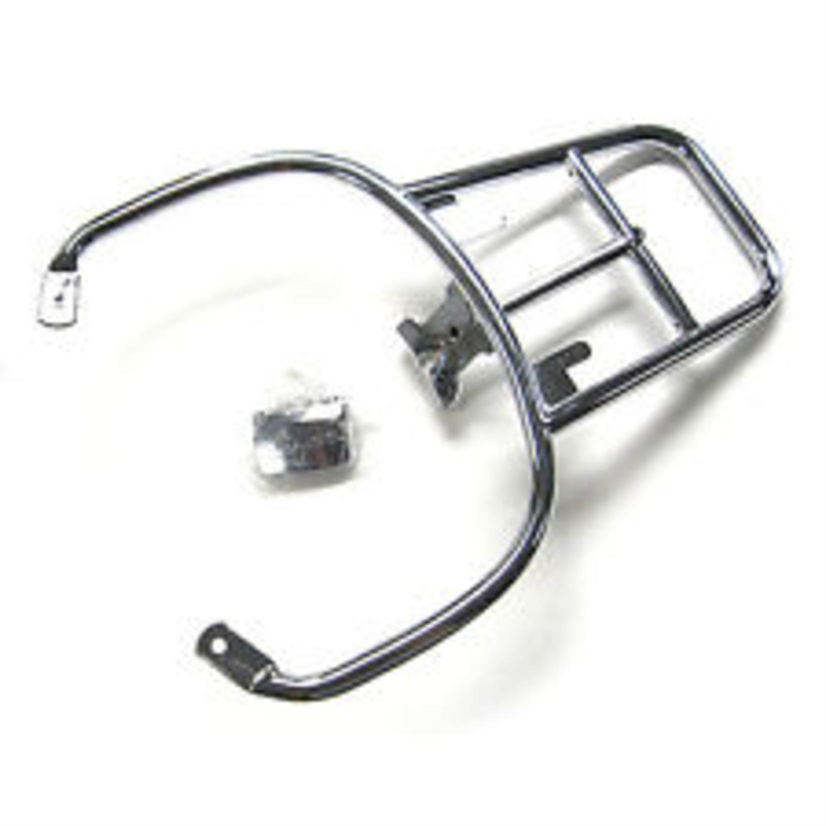 Accessories Rack, Vespa LX/S Rear Chrome Top Case Carrier