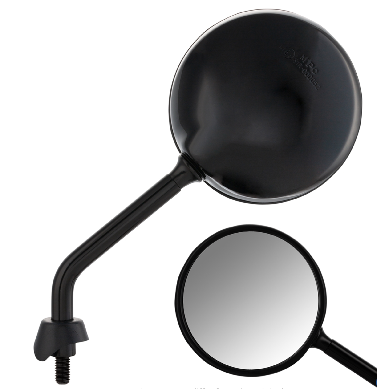 Accessories Mirror, Vespa GTS300 Shorty Satin Black (L & R) Vespa Toronto West