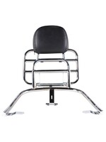Accessories Rack, Vespa GTS Rear Chrome w/Backrest