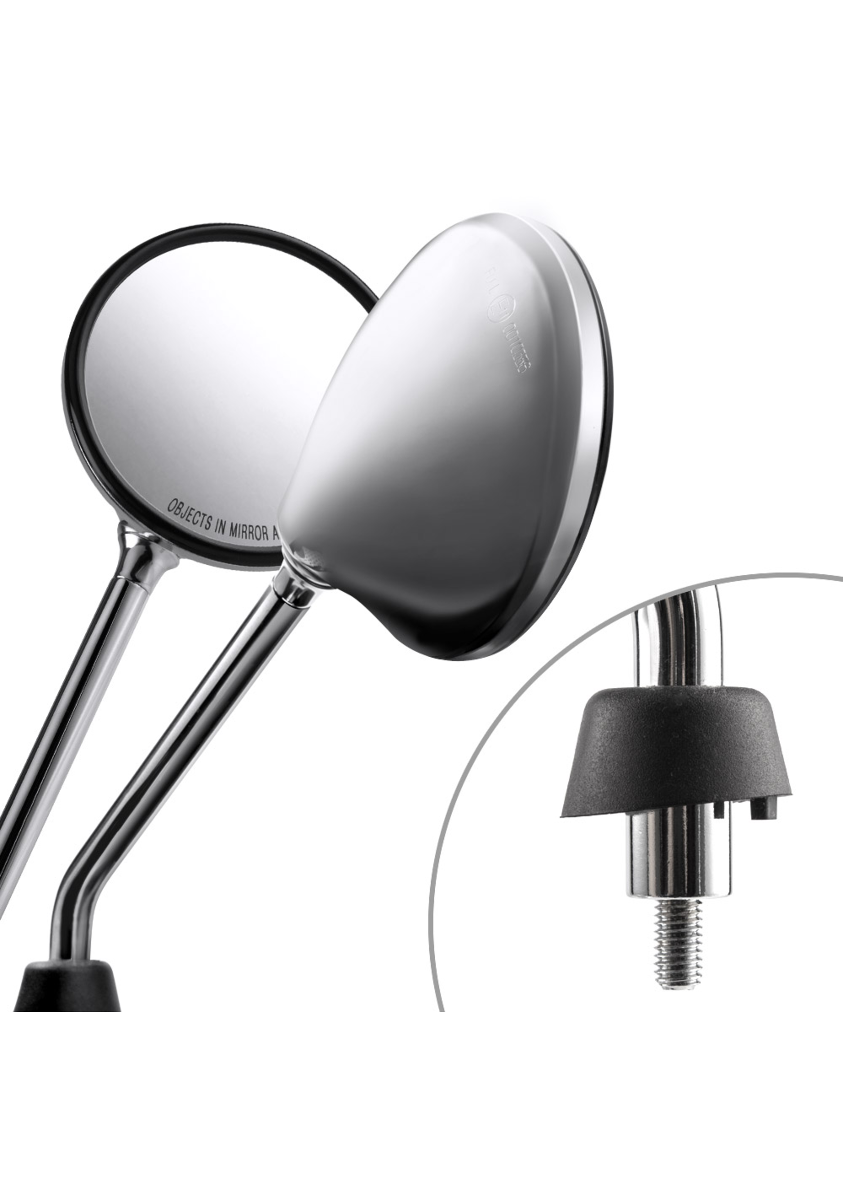 Parts Mirror, LX50/150 LH Chrome (RB1)