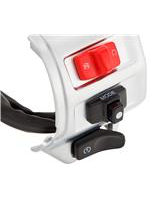 Parts Switch, RH Set Vespa Primavera/Sprint Chrome (start, kill, mode) LTE5