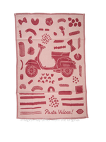 Apparel Tea Towel, Vespa Pasta Veloce (3 Colours)