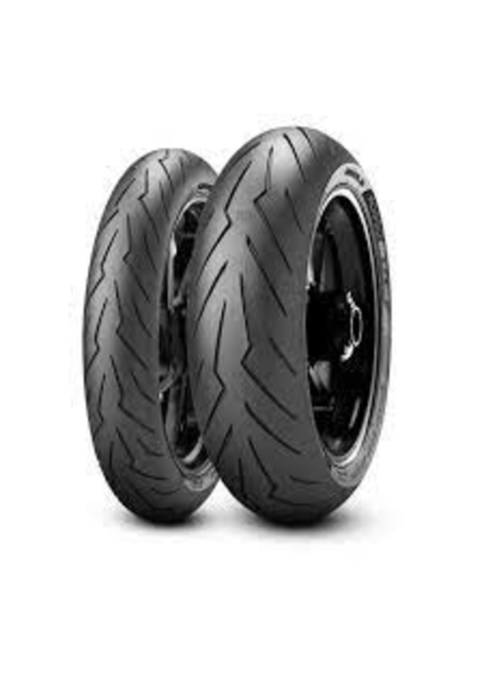 Parts Tire, 120/70-12” Reinforced (F or R)  Pirelli Diablo Rosso