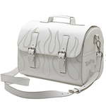 Accessories Top Case, Vespa Leather Bag JB Edition White