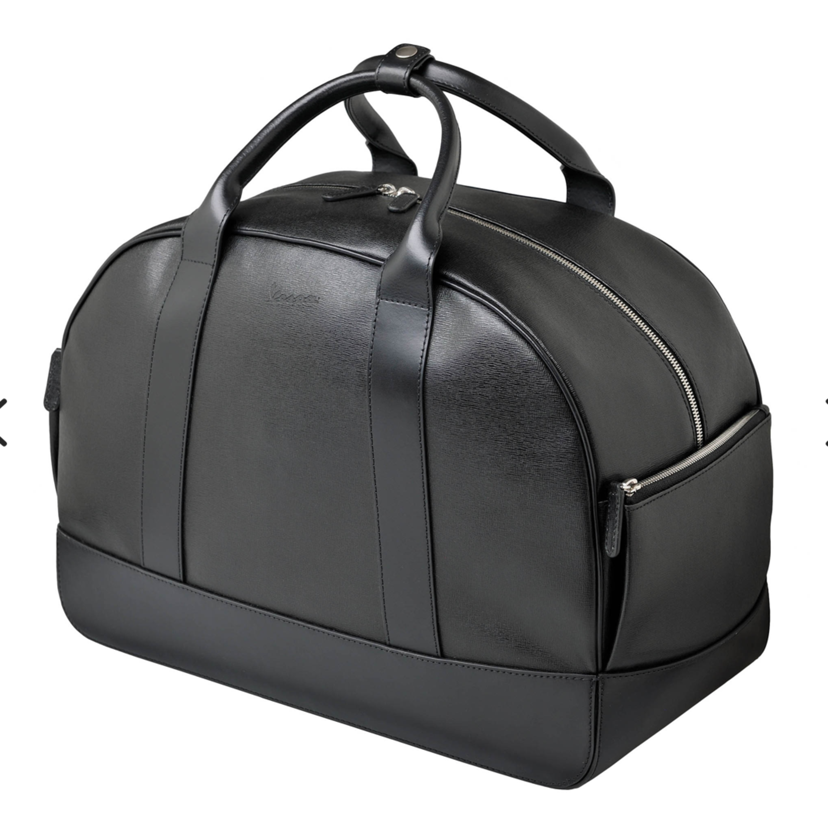 Accessories Top Case Bag, Black Leather