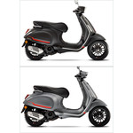 Vehicles Vespa, 2023 Sprint-S 50cc i-GET TFT Dash