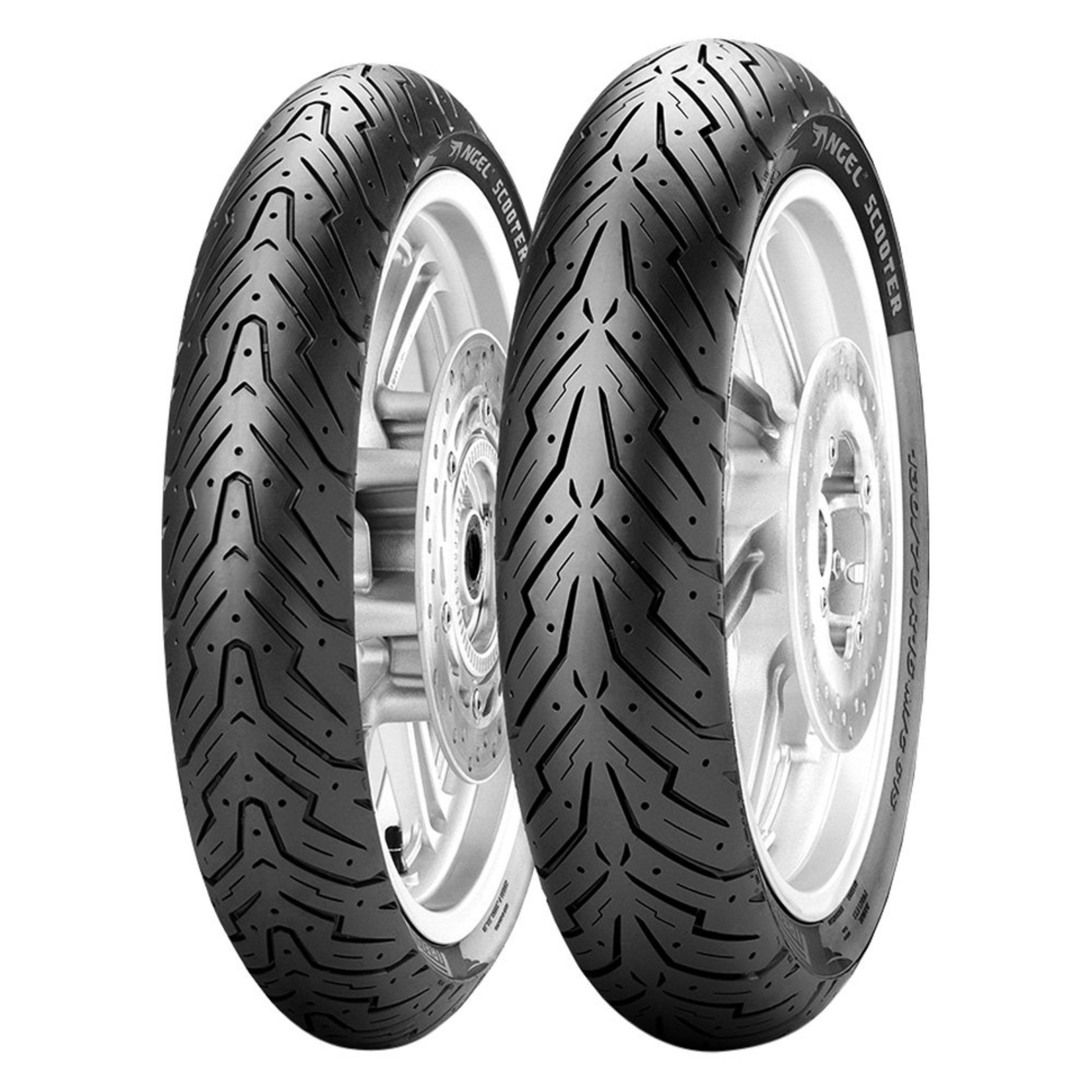 Tire,  Pirelli Angel 120/70-10 Rear