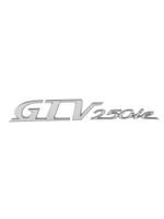 Parts Emblem, "GTV250ie" Rear Cowl