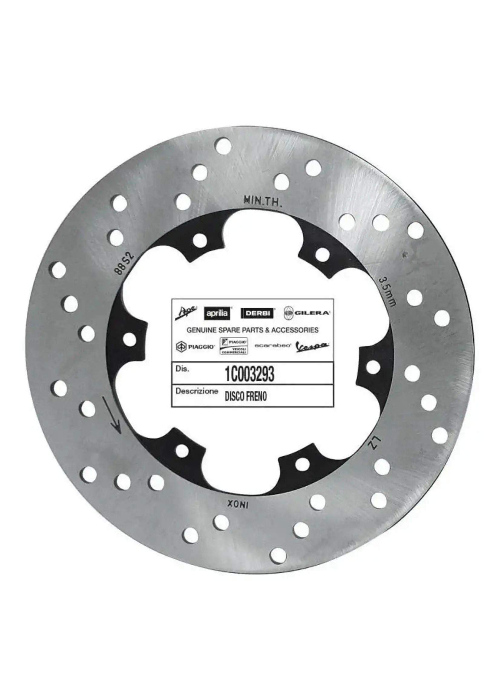 Brake Rotor, 2023 + GTS300 HPE Front