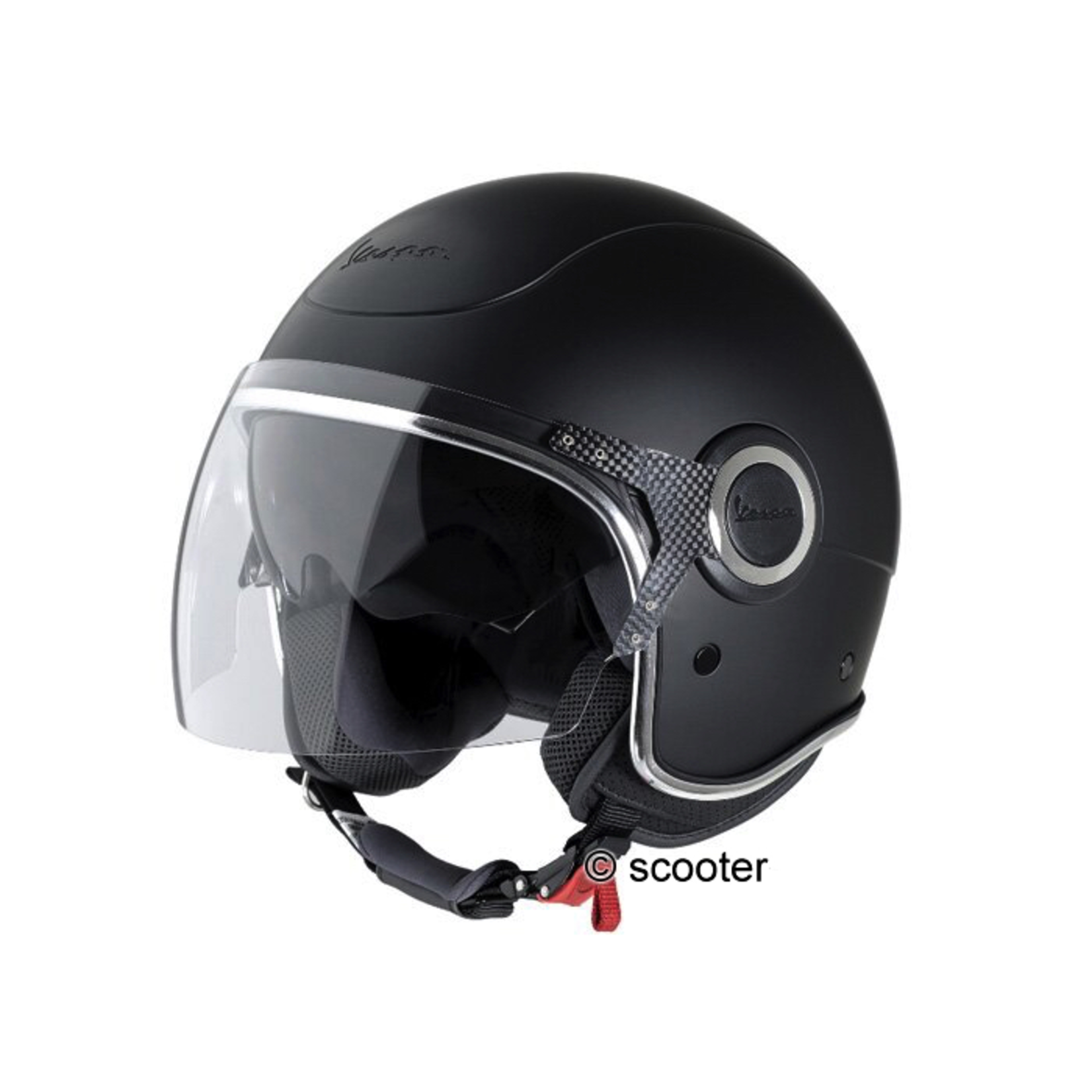 Apparel Helmet, Vespa VJ Matt Black