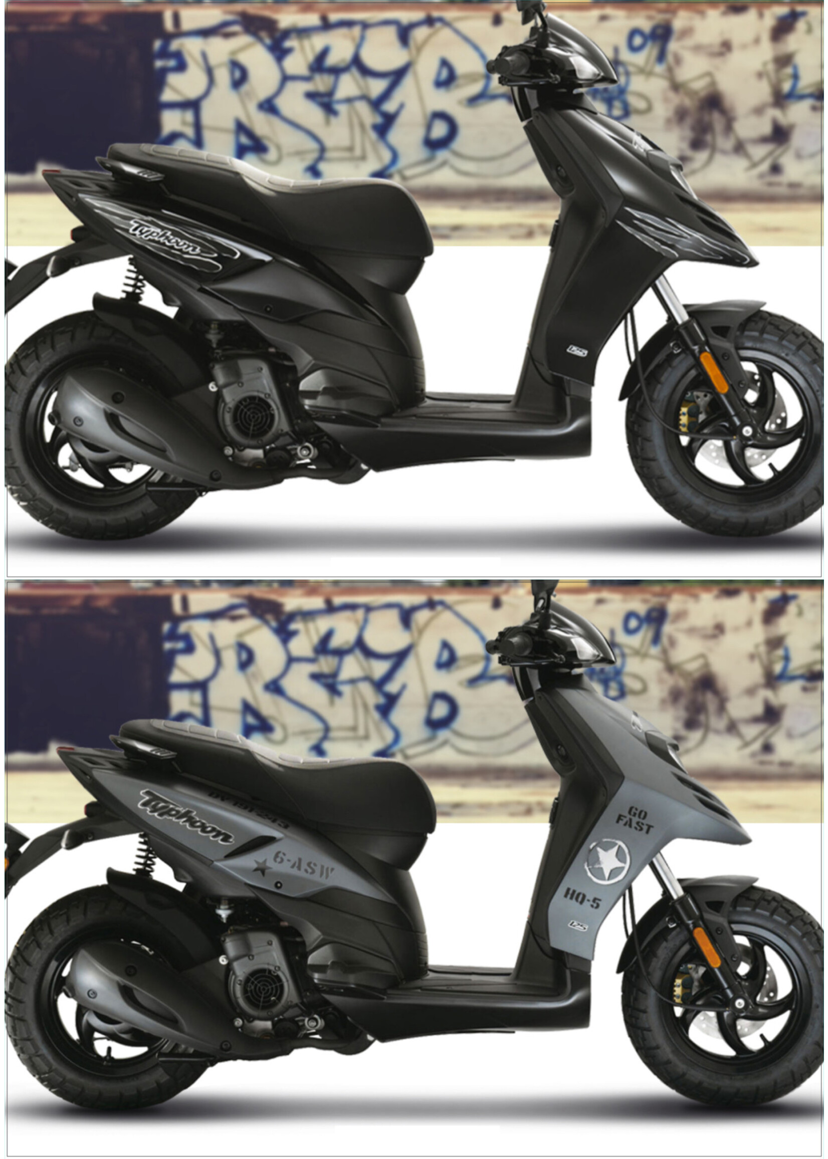 Vehicles Piaggio, 2026 Typhoon 50cc 4T-4V