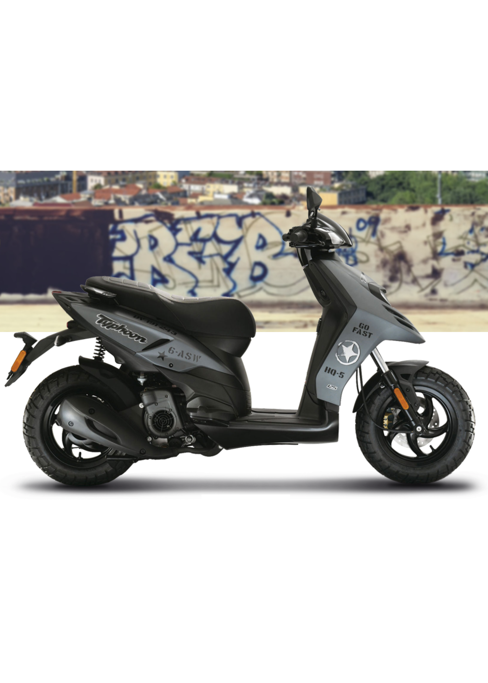 Vehicles Piaggio, 2026 Typhoon 50cc 4T-4V