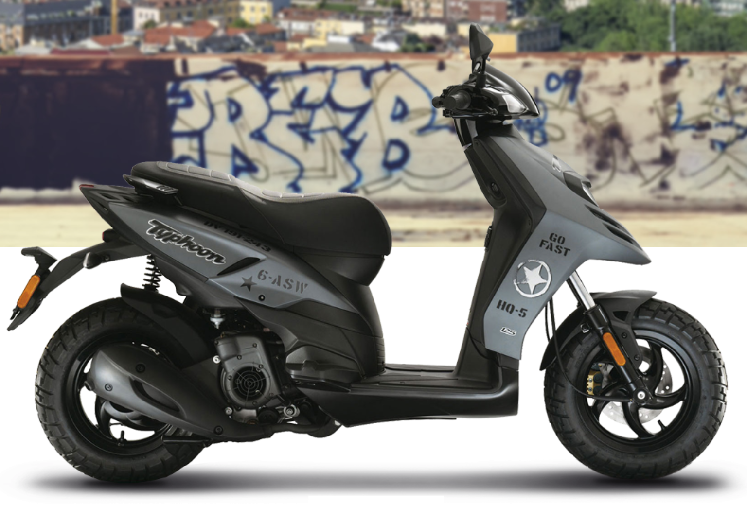 Piaggio, 2026 Typhoon 50cc 4T-4V Vespa Toronto West