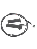 Parts Throttle Cable/Grip Assembly, Fly50/150 (single cable)