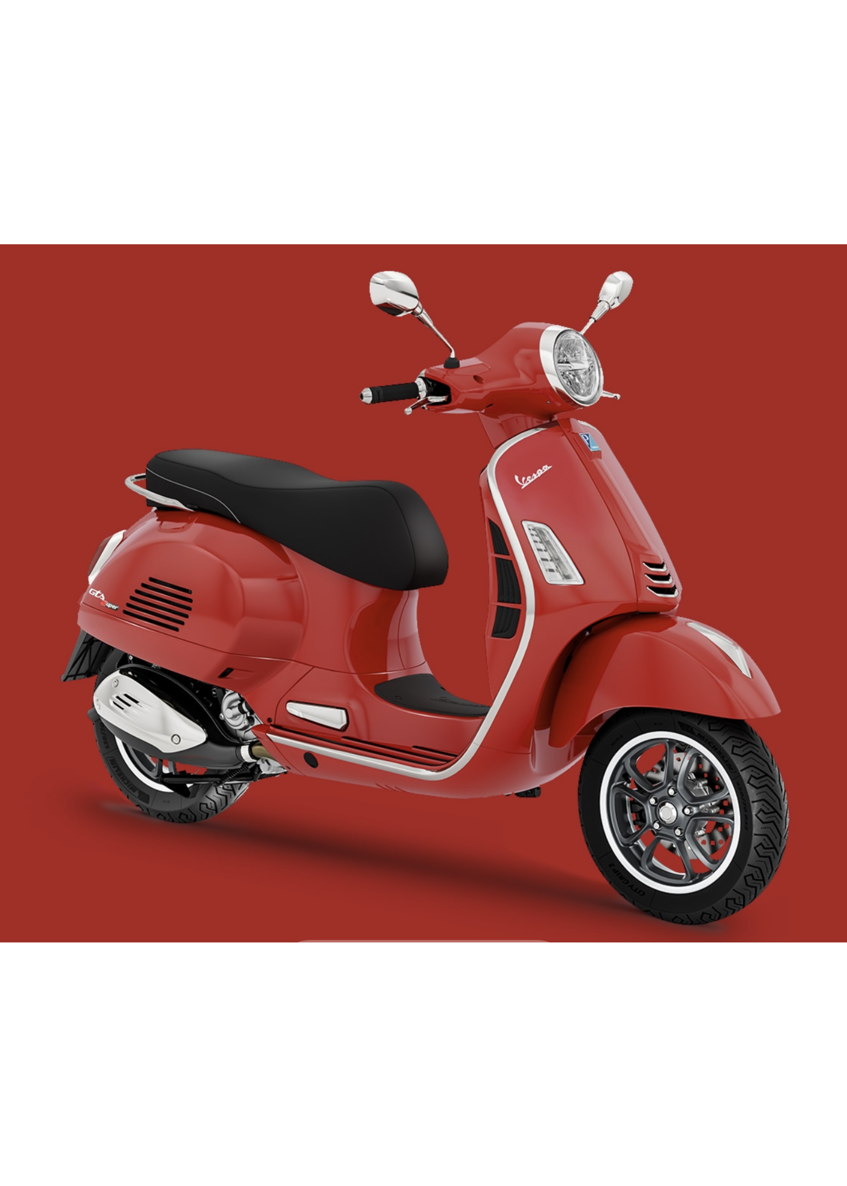 Vespa, 2025 GTS310 Super EU5 Rosso