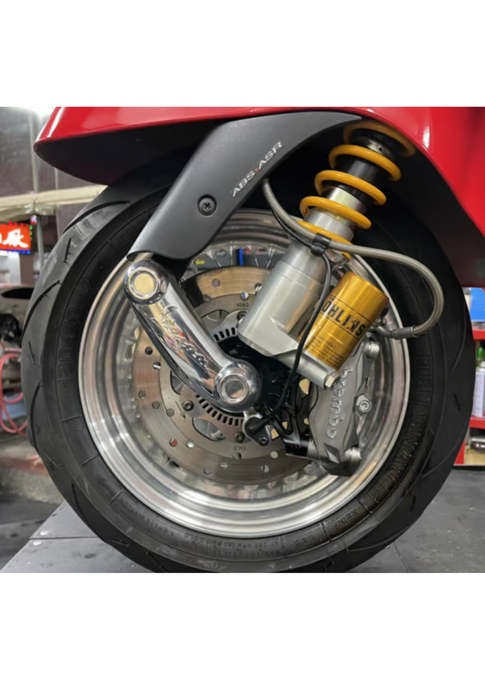 Axle Seating Brembo M4, 2023+ GTS300-GTS310