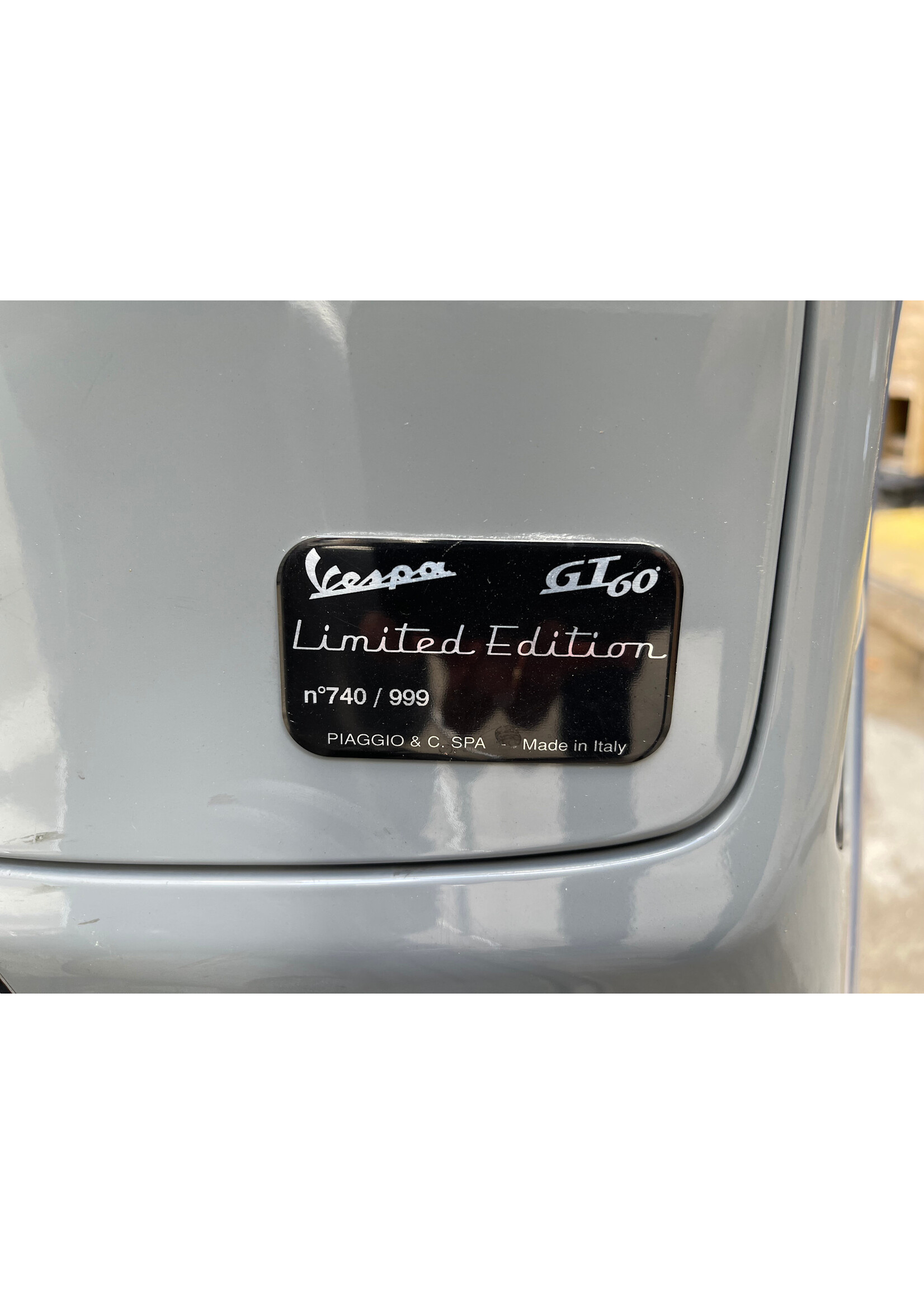 (SOLD) 2007 Vespa GT60 w/21601km