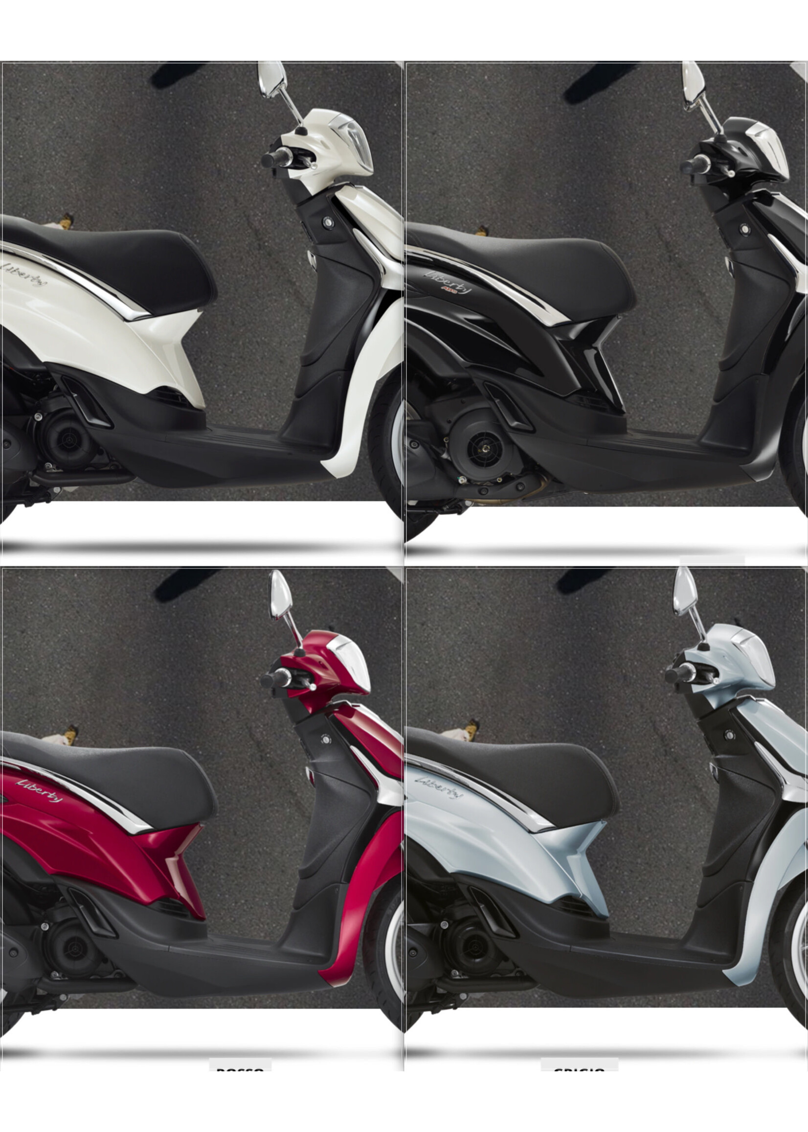 Vehicles Piaggio, 2023 Liberty iGET 50cc