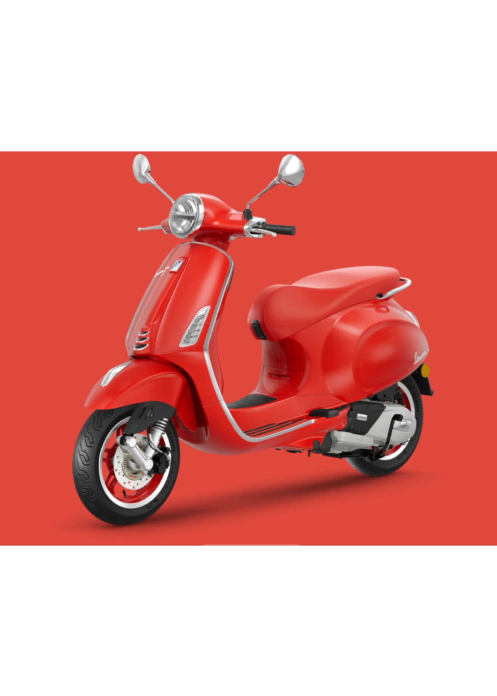 Vehicles Vespa, 2026 Primavera 150 (RED) Edition