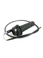 Parts Throttle Cable/Grip Assembly, Typhoon (single cable)