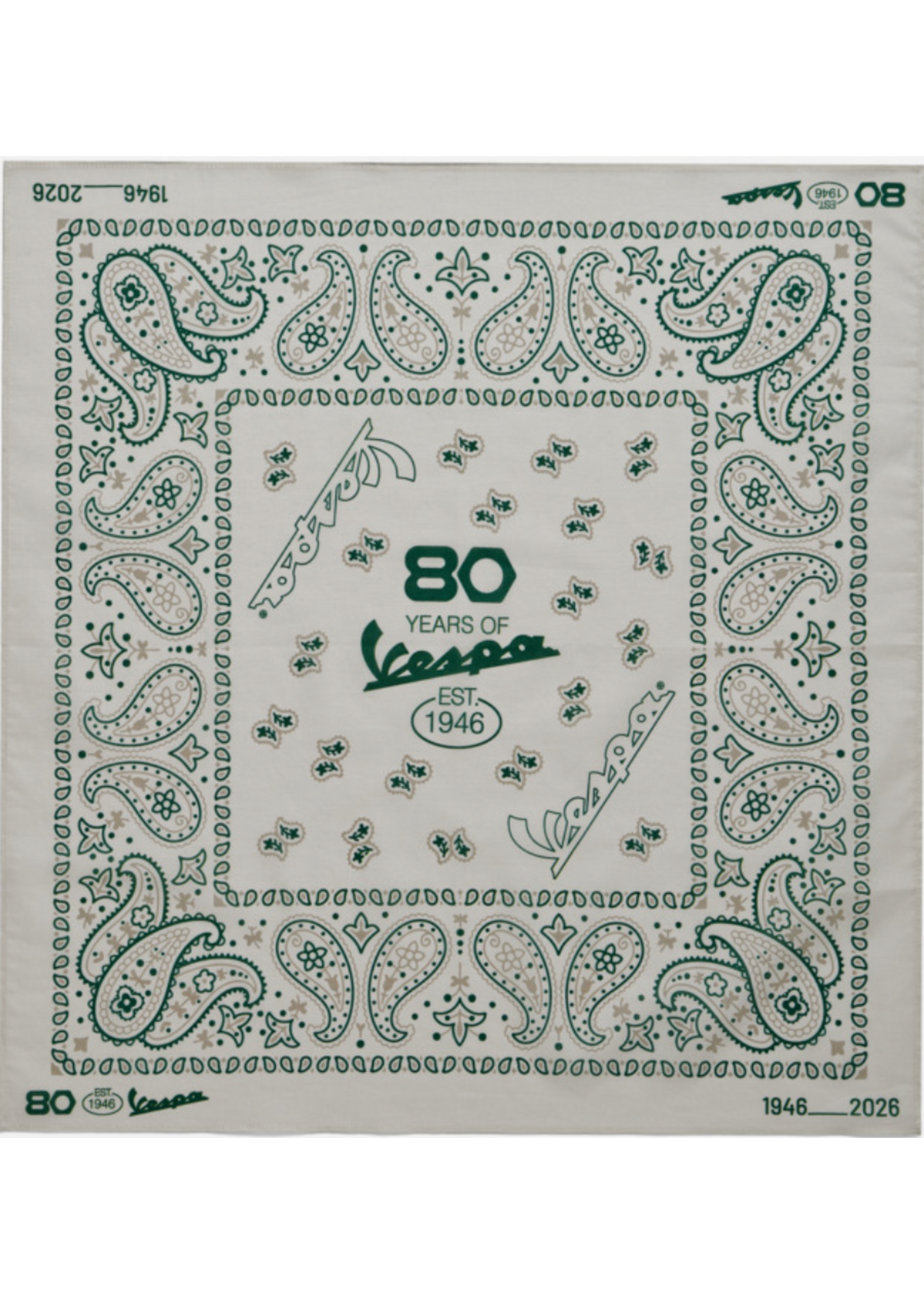 Bandana, Vespa 80th Beige