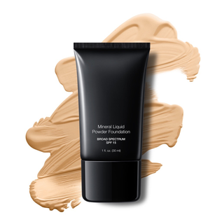 Cream Beige Liquid Mineral Powder Foundation