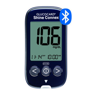 GLUCOCARD Shine Connex Meter Kit