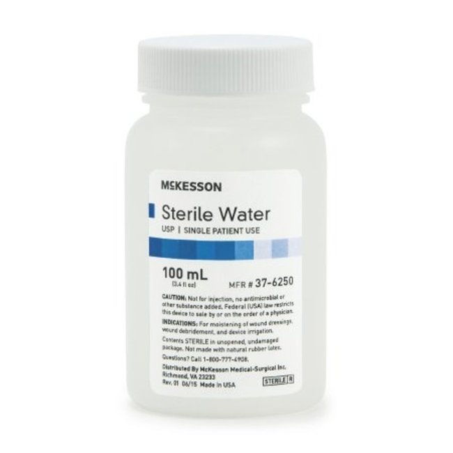 Mckesson Sterile Water