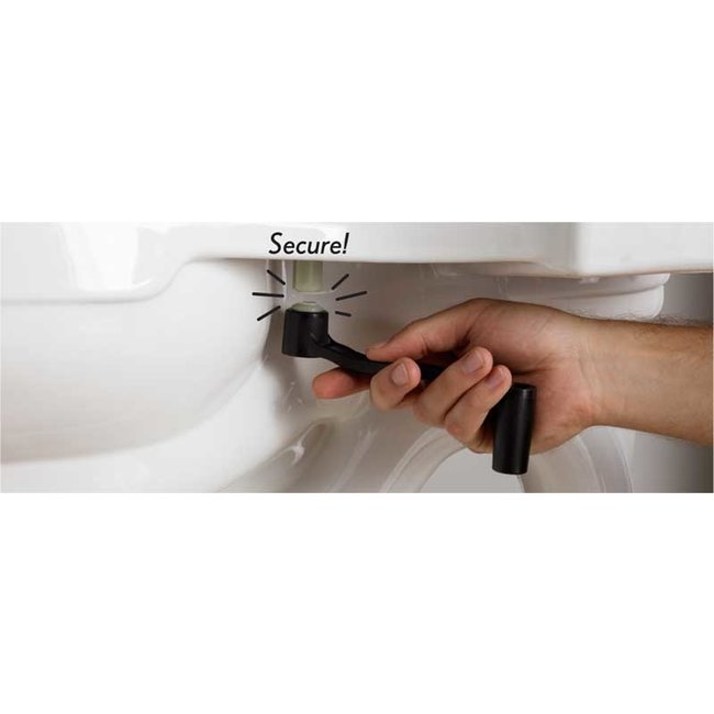 Bemis CleanShield Elevated Toilet Seat