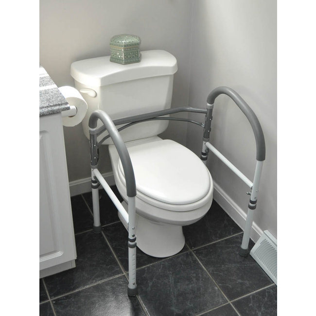 Compass Height Adjustable Toilet Safety Rail