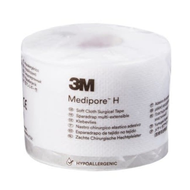 McKesson White Silk-Like Cloth Tape NonSterile