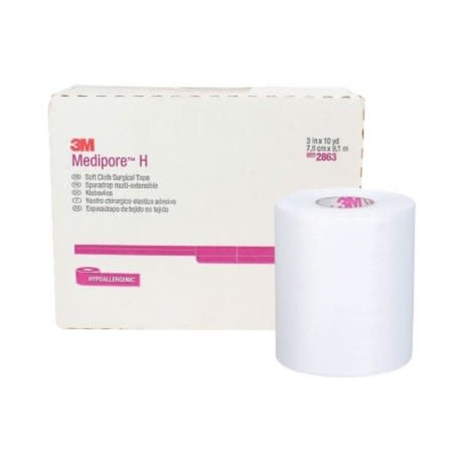 McKesson White Silk-Like Cloth Tape NonSterile