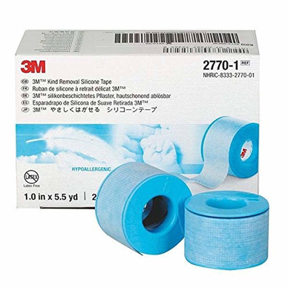 Geval som bagageruimte 3M Skin Friendly Blue Silicon Medical Tape - AZ MediQuip