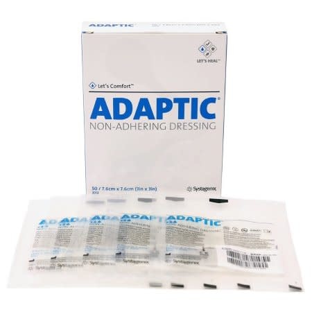 Adaptic Non-Adherent Dressing, Sterile, Each - AZ MediQuip Adaptic Non-Adherent Dressing, Sterile, Each - AZ MediQuip