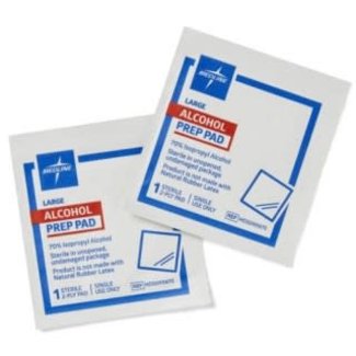 AZM Alcohol Prep Pad - Isopropyl Alcohol 70%