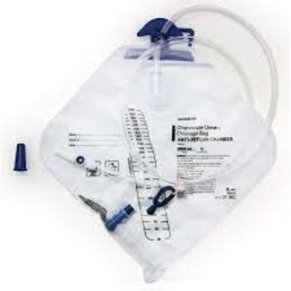 McKesson Urinary Catheter Bag with Anti-Reflux Valve