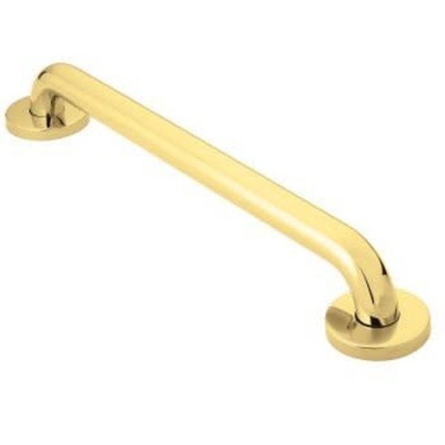 Moen Home Care Polished Brass Concealed Screw Grab Bar