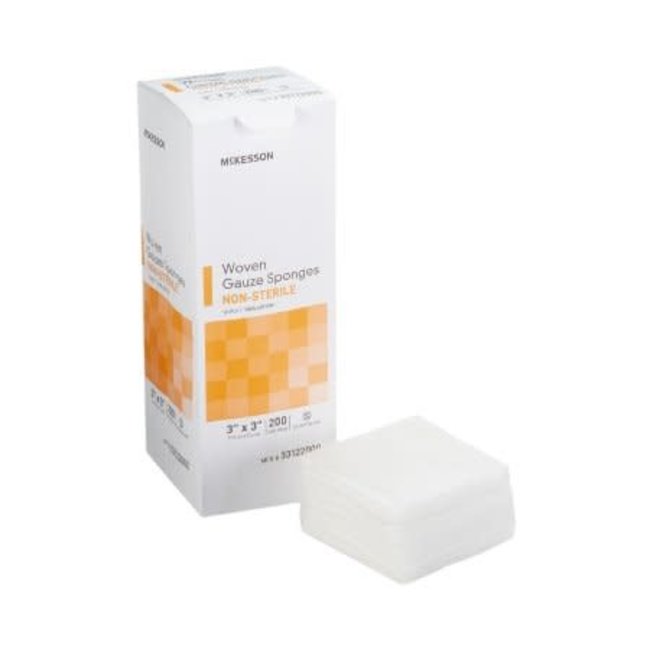 Woven Gauze Sponge Medi-Pak Performance Cotton Gauze - NonSterile - Box of 200