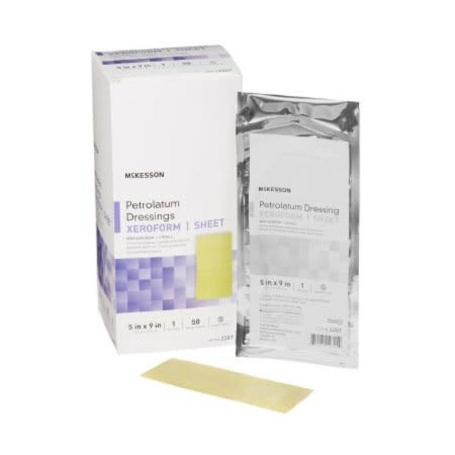 Xeroform Petrolatum Dressing Bismuth Tribromophenate Sterile Each