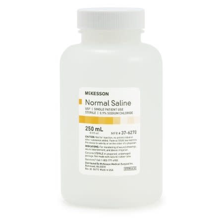 Normal Saline Sterile Irrigation Solution Sodium Chloride 0 9 Solution Az Mediquip