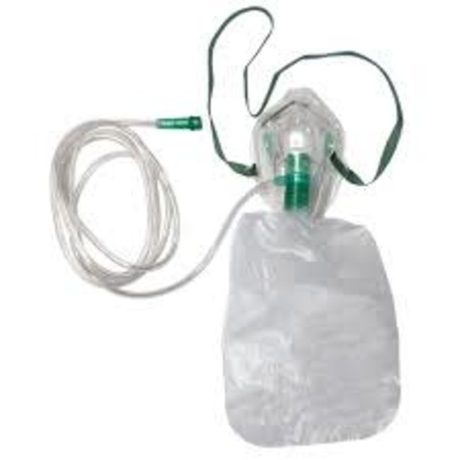 Compass Healthcare Non-rebreather oxygen mask adult